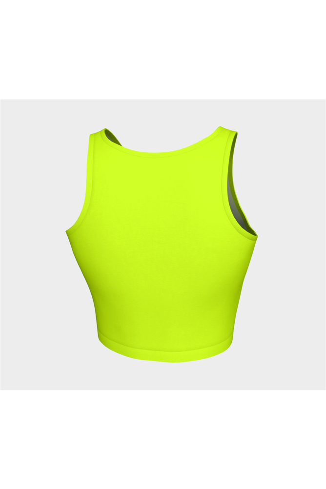 Neon Green Athletic Top - Objet D'Art