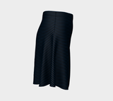 Micro Striped Flare Skirt - Objet D'Art