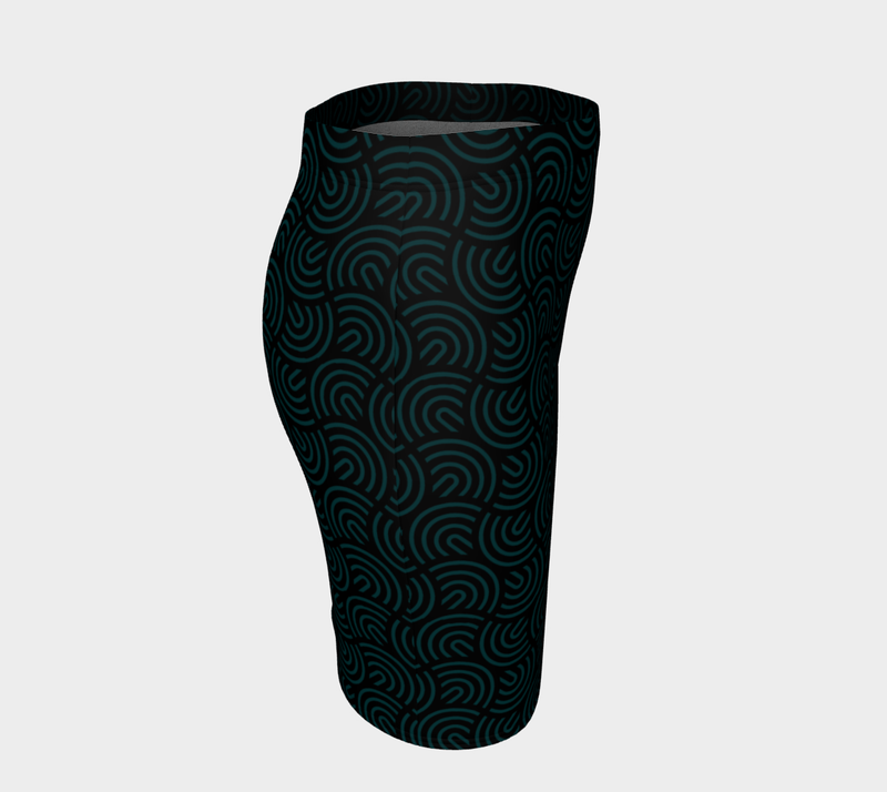 Curved Fitted Skirt - Objet D'Art