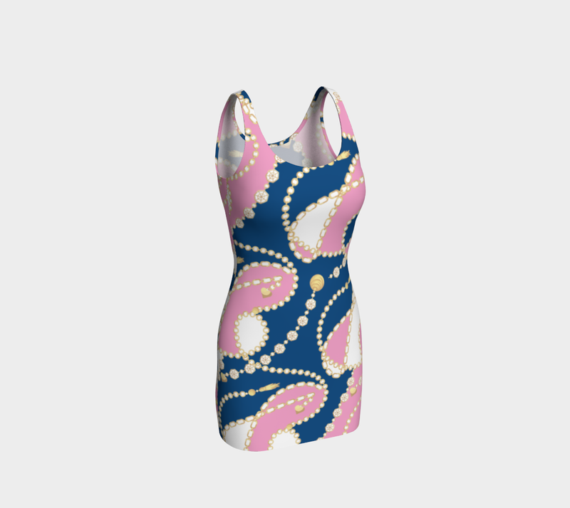 Chained Maiden Bodycon Dress - Objet D'Art