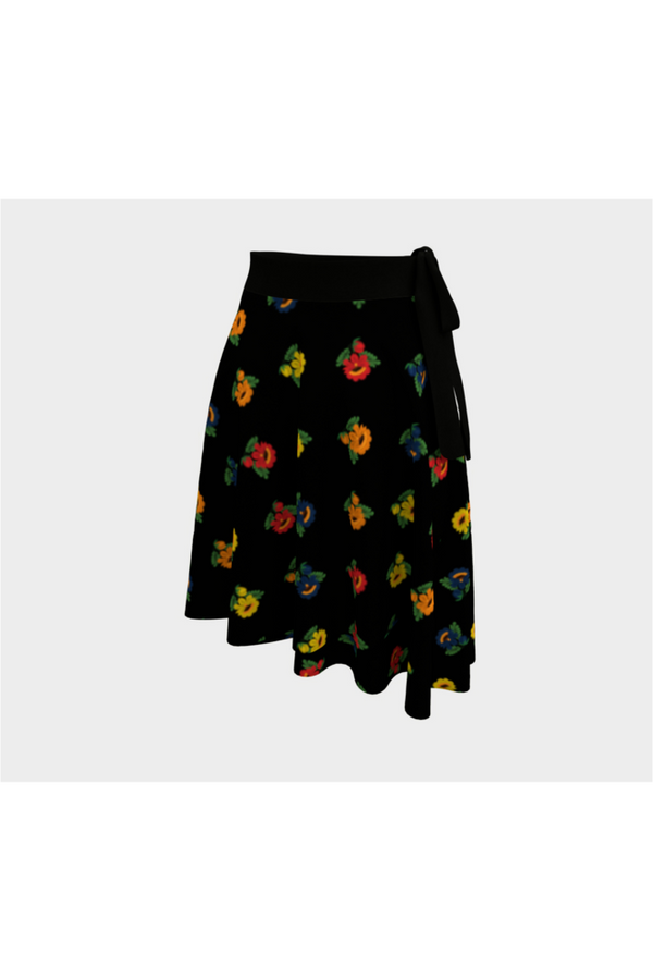 Floral Moments Wrap Skirt - Objet D'Art