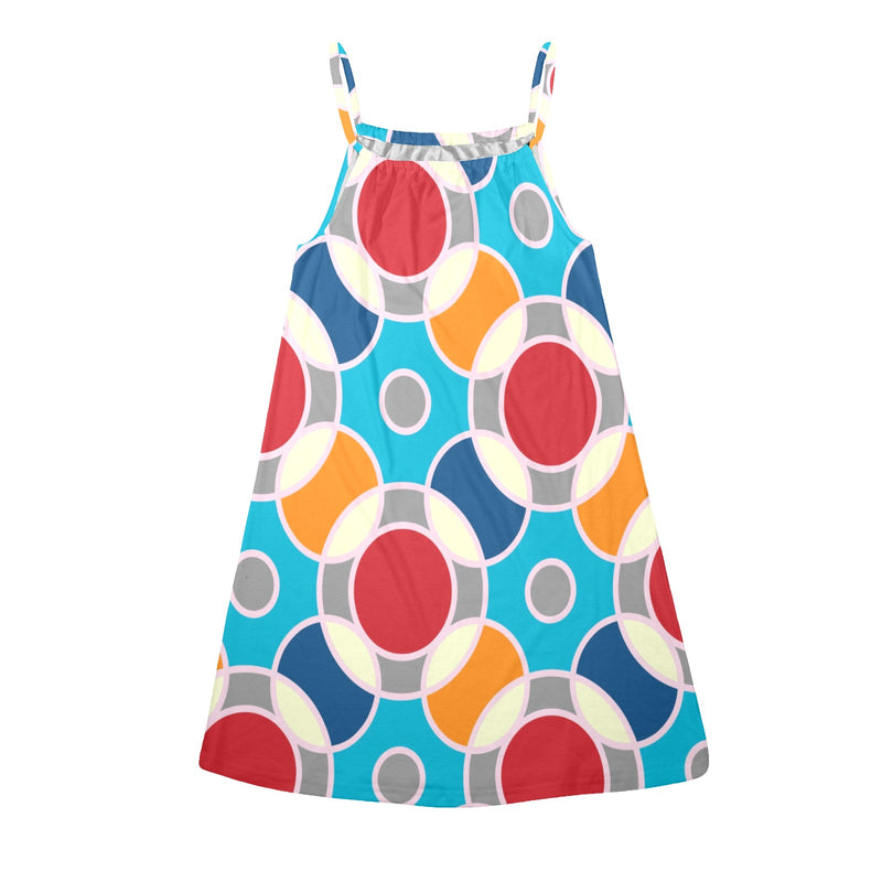 atomic angel Drawstring Neck Sleeveless Dress (Model D68) - Objet D'Art