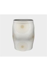 Mandala Fitted Skirt - Objet D'Art