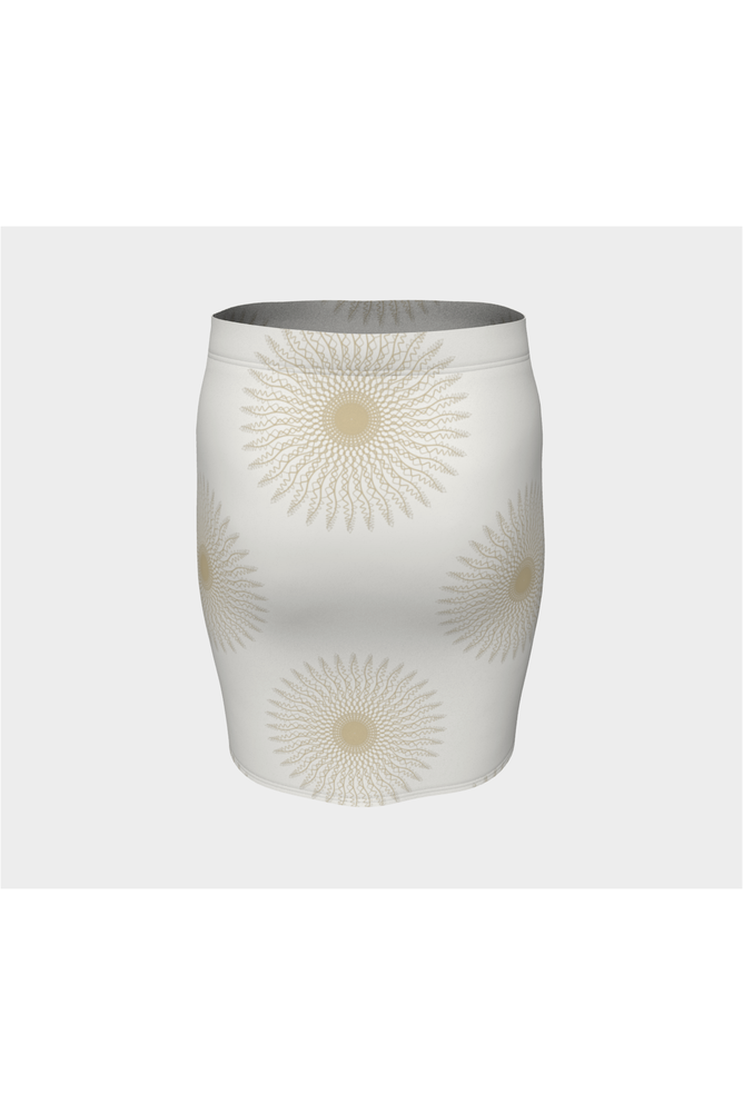 Mandala Fitted Skirt - Objet D'Art