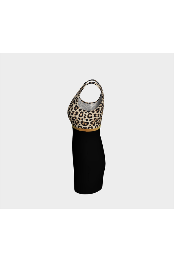 Leopard Print Bodycon Dress - Objet D'Art