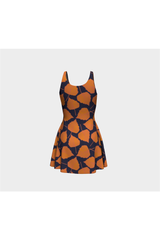 Autumn Leaves Flare Dress - Objet D'Art