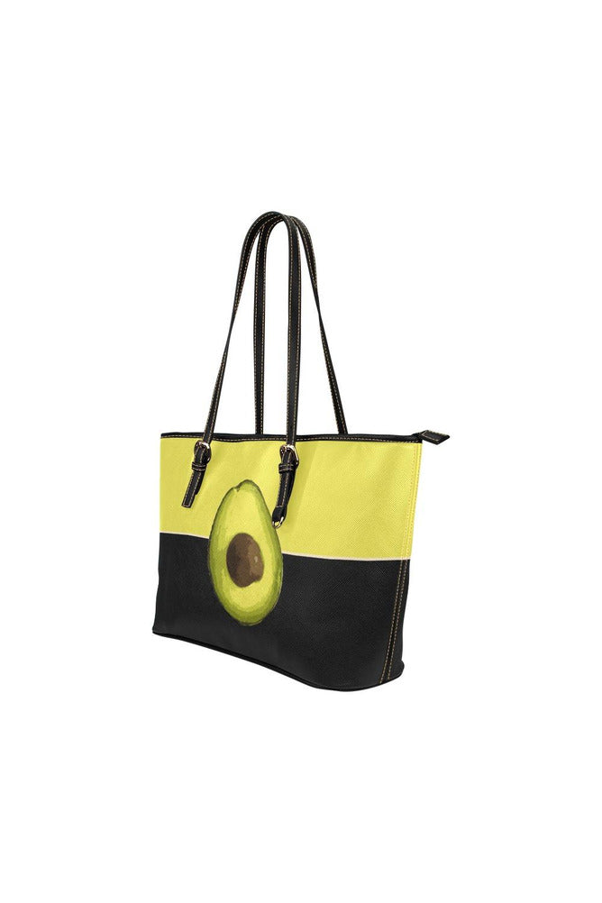 Avocado Leather Tote Bag/Small (Model 1651) - Objet D'Art