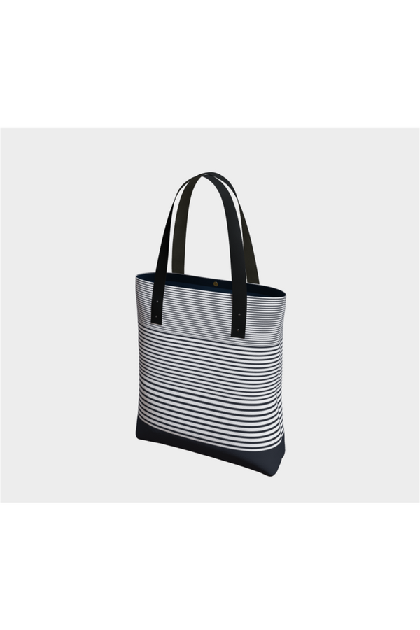 Harmonic Stripes Tote Bag - Objet D'Art