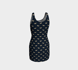 Butterfly Bodycon Dress - Objet D'Art