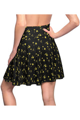 Floral Women's Skater Skirt - Objet D'Art