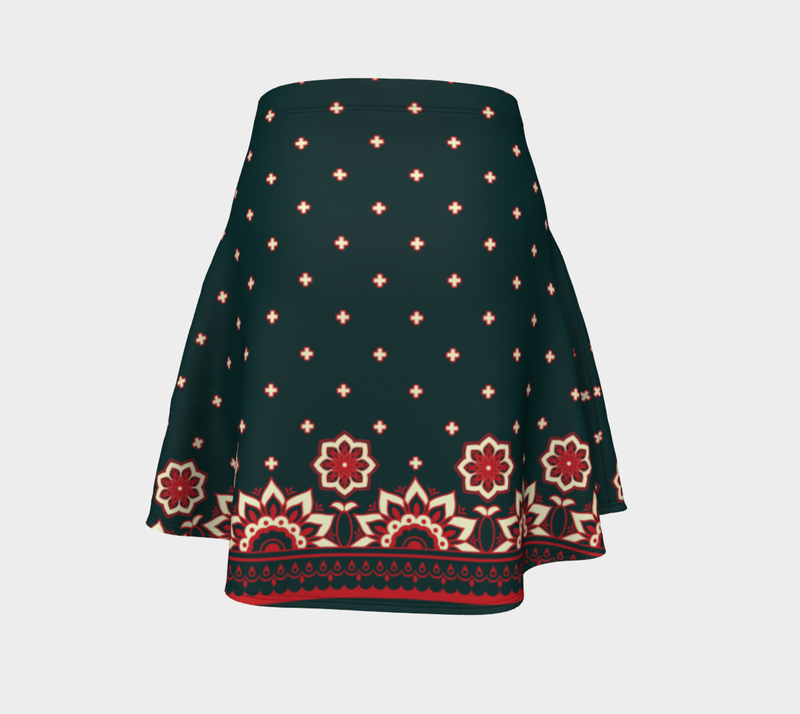 Arabesque Flare Skirt - Objet D'Art