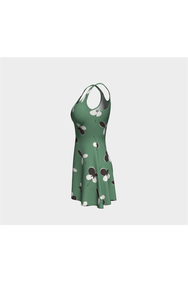 Mint Meadows Flare Dress - Objet D'Art