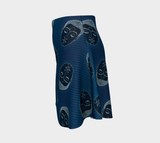 Buddha Head Flare Skirt - Objet D'Art