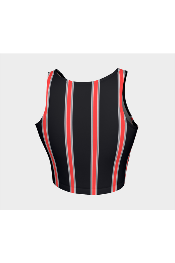 Flaming Stripes Athletic Top - Objet D'Art Online Retail Store