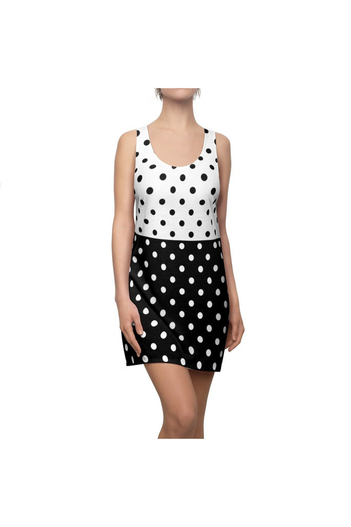 Polka-dot Women's  Racerback Dress - Objet D'Art