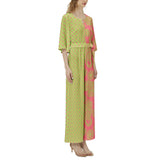 Dolman Sleeve Belted Wide Leg Jumpsuit - Objet D'Art