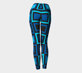 Matrix Queen Yoga Leggings - Objet D'Art