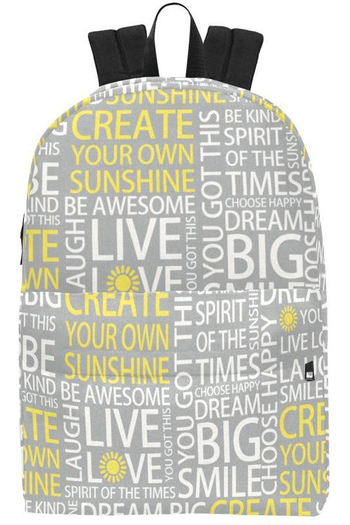 sun gusset Unisex Classic Backpack (Model 1673) - Objet D'Art