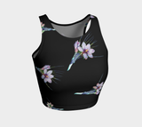 Floral Athletic Crop Top - Objet D'Art