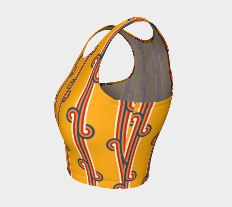 Spectral Beanstalk Crop Top - Objet D'Art