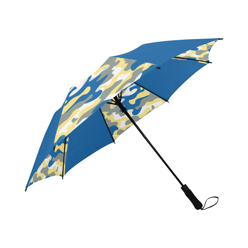 Support Ukraine Semi-Automatic Foldable Umbrella (Model U05) - Objet D'Art