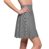Polka Dot Women's Skater Skirt - Objet D'Art