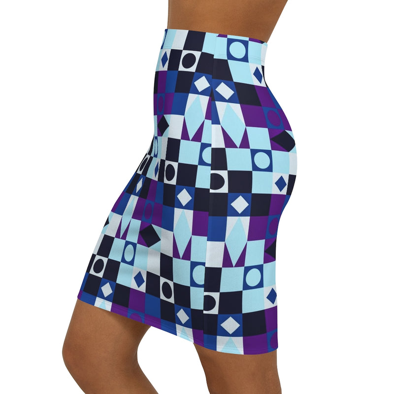 Women's Mini Skirt - Objet D'Art