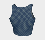 Diamond and Dot Athletic Crop Top - Objet D'Art