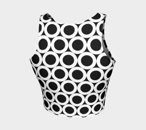 Big Oh Athletic Crop Top - Objet D'Art