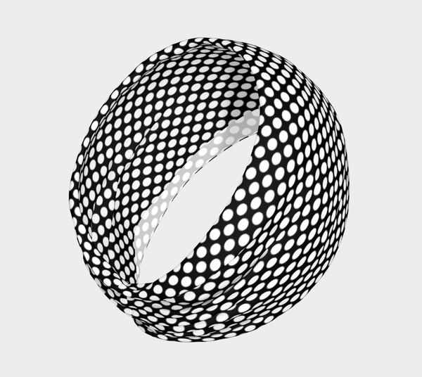 Micro Polkadot Headband - Objet D'Art