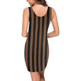 striped vert caco 9k Medea Vest Dress (Model D06) - Objet D'Art