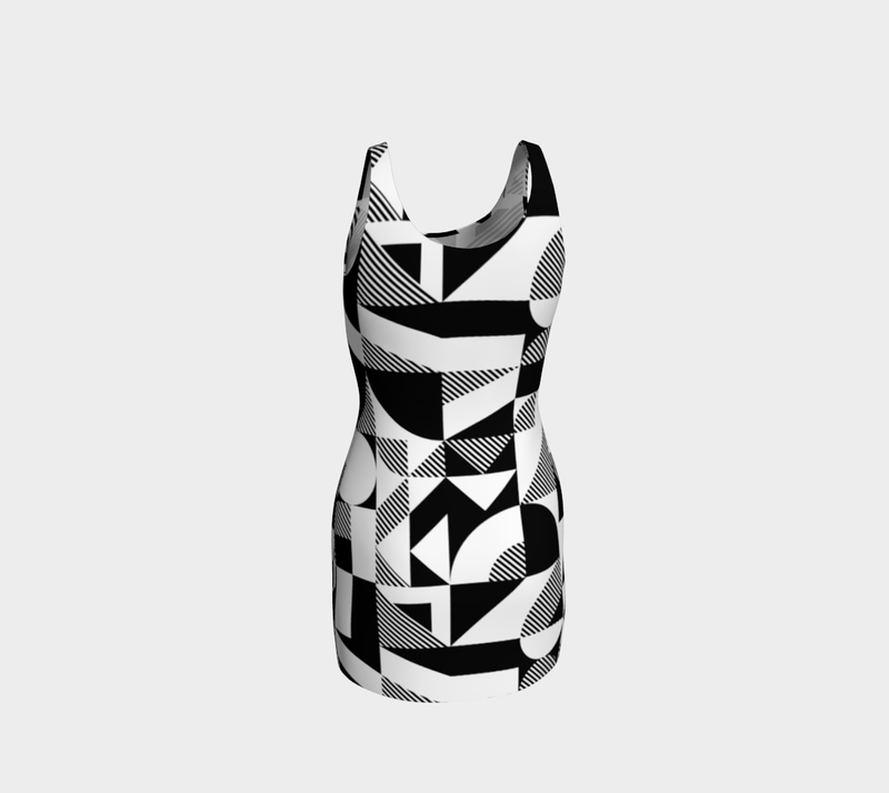 Bauhaus Bodycon Dress - Objet D'Art