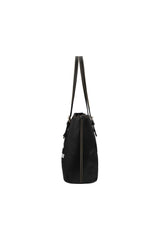 Equalizing Rays Leather Tote Bag/Small - Objet D'Art
