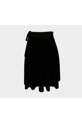 Black Wrap Skirt - Objet D'Art