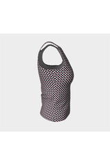 Pink Nailhead Fitted Tank Top - Objet D'Art
