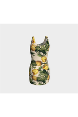 Pineapple Expression Bodycon Dress - Objet D'Art