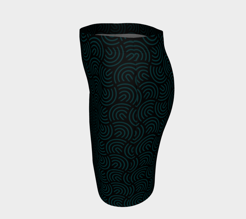 Curved Fitted Skirt - Objet D'Art