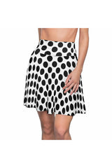 Polka Dot Women's Skater Skirt - Objet D'Art