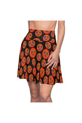 Groovy Peace Women's Skater Skirt - Objet D'Art