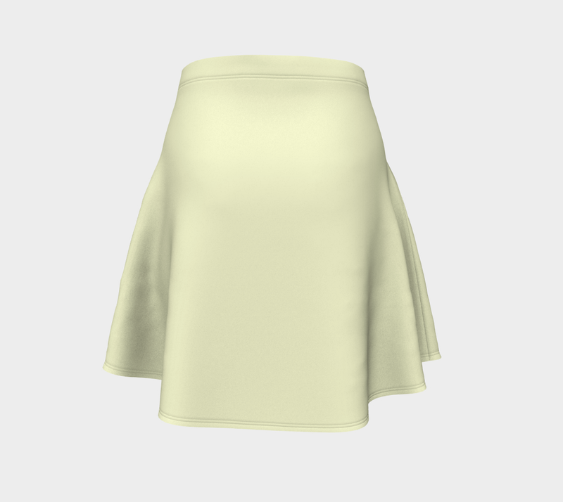 Cream Flare Skirt - Objet D'Art