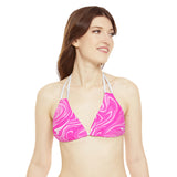 Strappy Bikini Set (AOP) - Objet D'Art