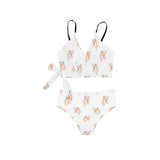 cheribum aloft smaller Knot Side Bikini Swimsuit (Model S37) - Objet D'Art