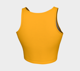 Saffron Athletic Crop Top - Objet D'Art