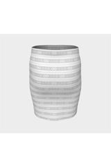 Live Laugh Love Fitted Skirt - Objet D'Art