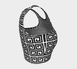 Greek Key Crop Top - Objet D'Art