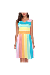 RNBW D07 BACK LOWER Chryseis Sleeveless Pleated Dress(Model D07) - Objet D'Art