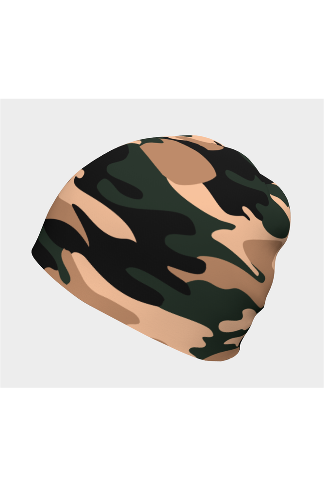 Nude Tone Camouflage Beanie - Objet D'Art