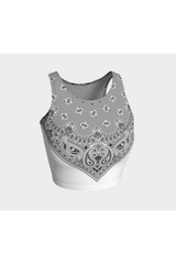 Gray Bandana Athletic Top - Objet D'Art