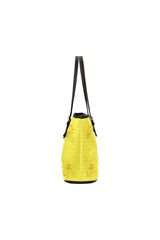 Honey Bee Carrying Leather Tote Bag/Small - Objet D'Art