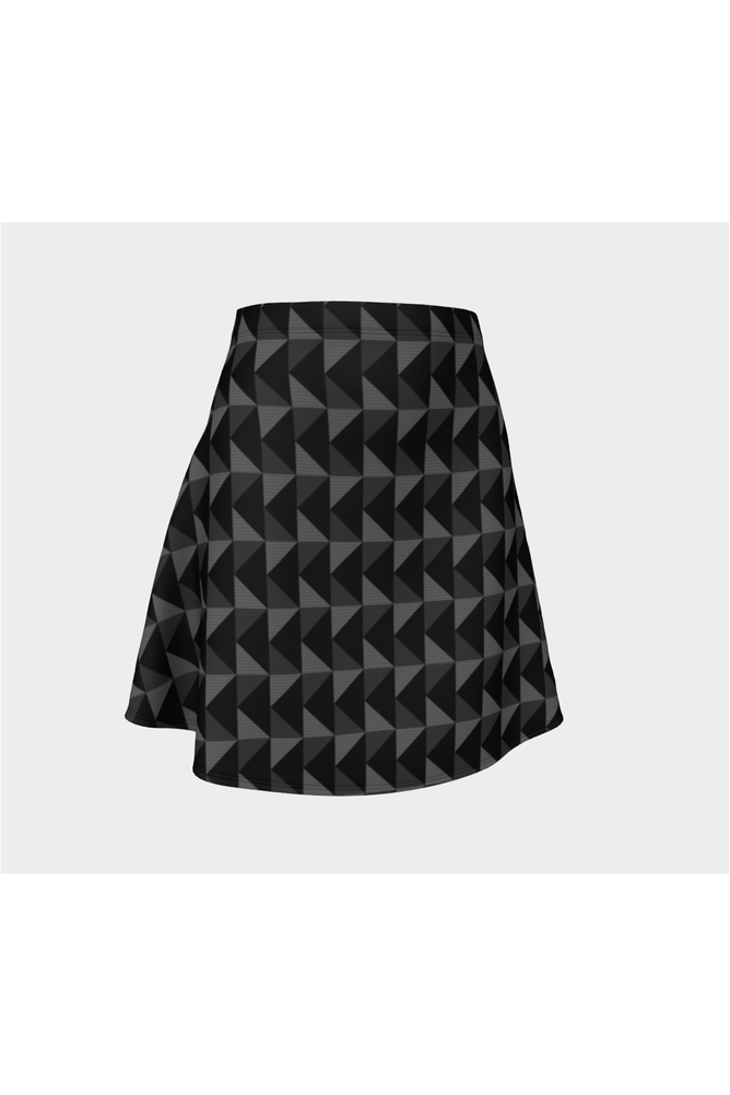 Right Angles Flare Skirt - Objet D'Art